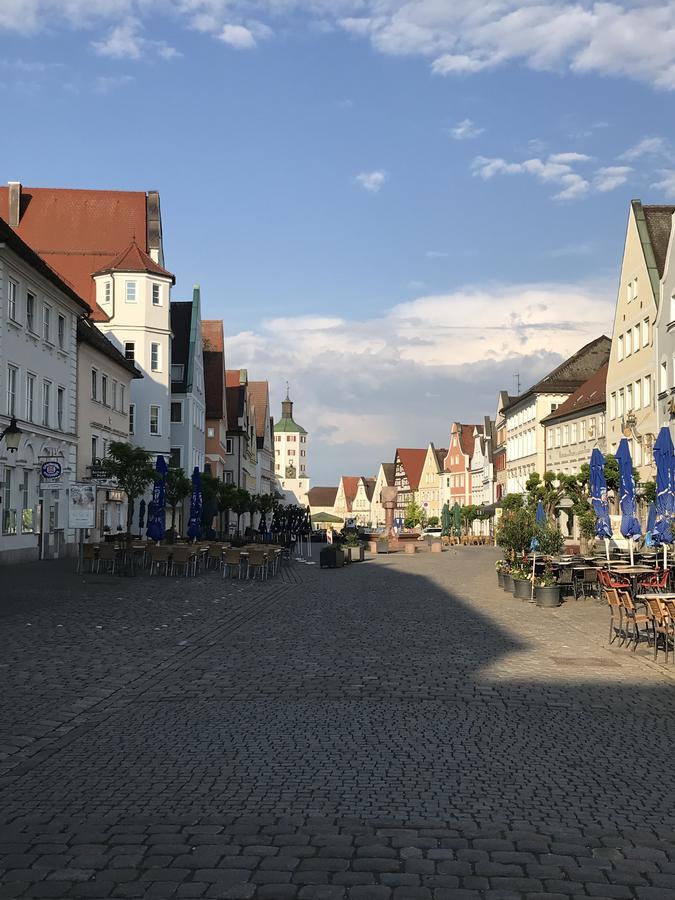 Hotel Guntia Boardinghouse Günzburg Kültér fotó
